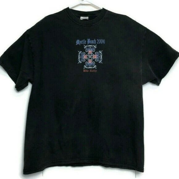 Myrtle Beach Bike Rally Biker T Shirt - Picture 2 of 8